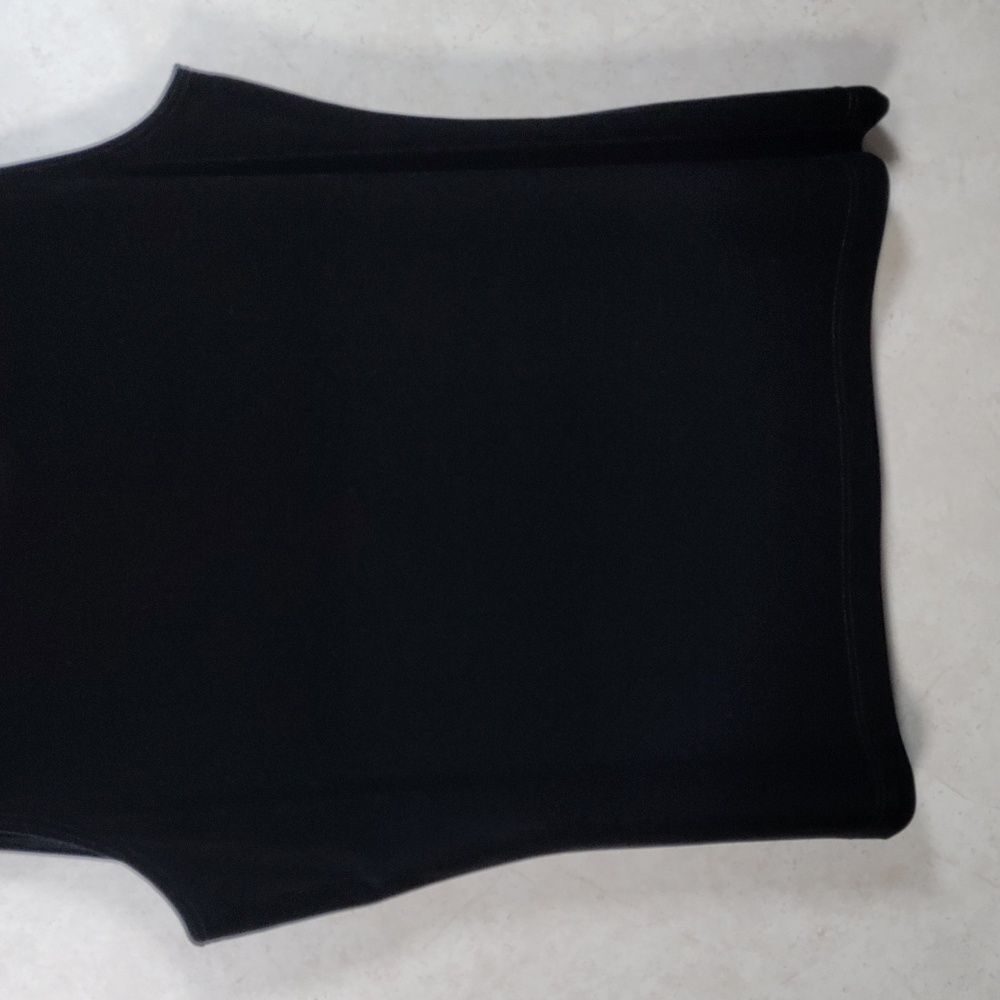 6135 Chico's Travelers Collection black velvet tank top 1 M - Picture 3 of 9